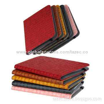 Genuine Leather/PU Case for iPad 2/3/Air, Novel Design Style, Available in Various Colors
